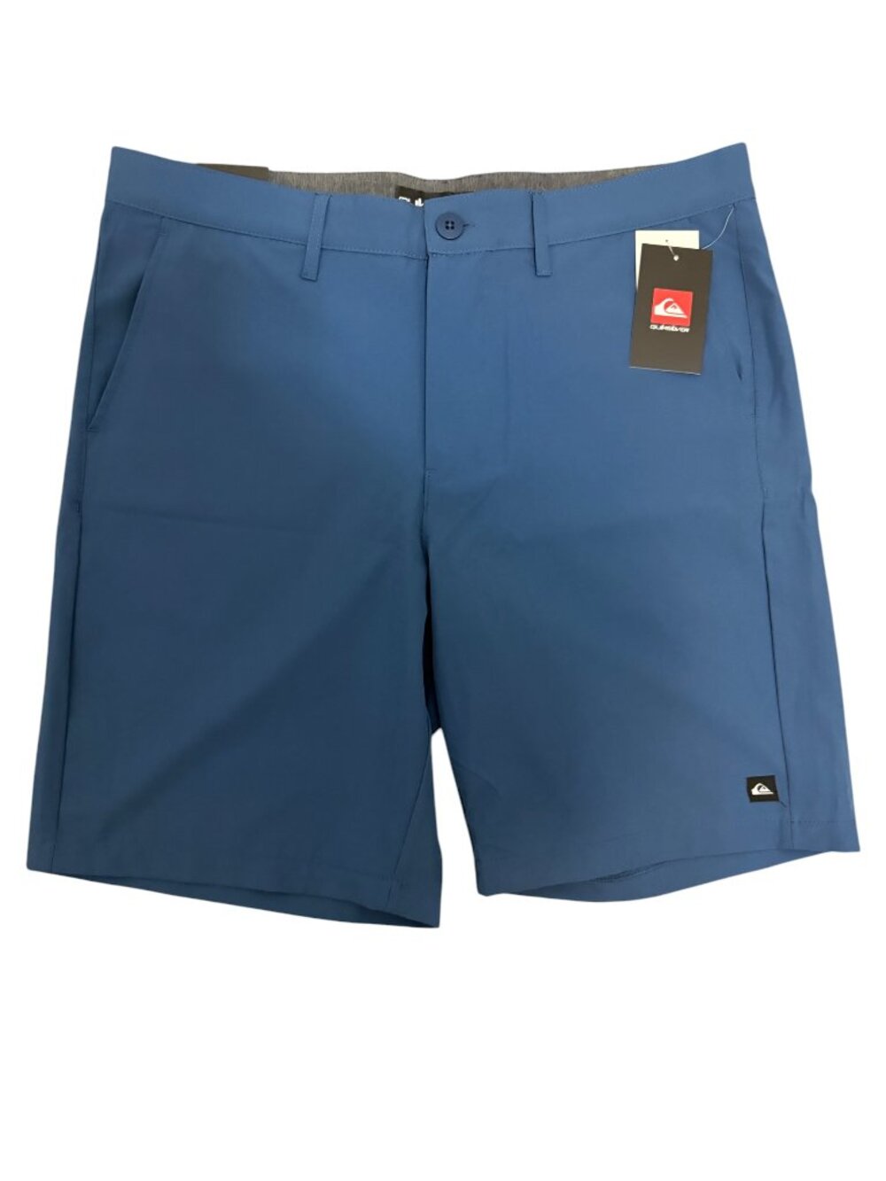 Men's Quicksilver Stretch Hybrid Shorts Size 33 Blue 9" Inseam NWT Golf Casual